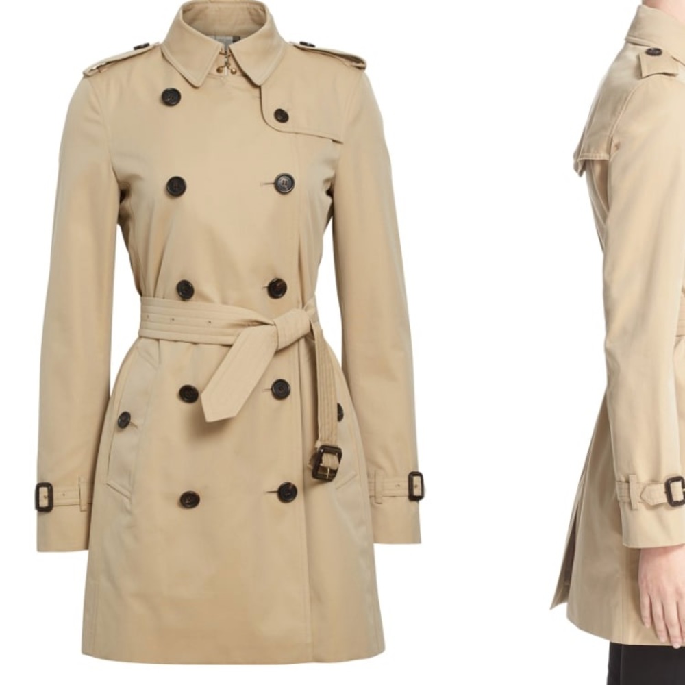 Women’s Burberry Kensington Trench Coat-new!